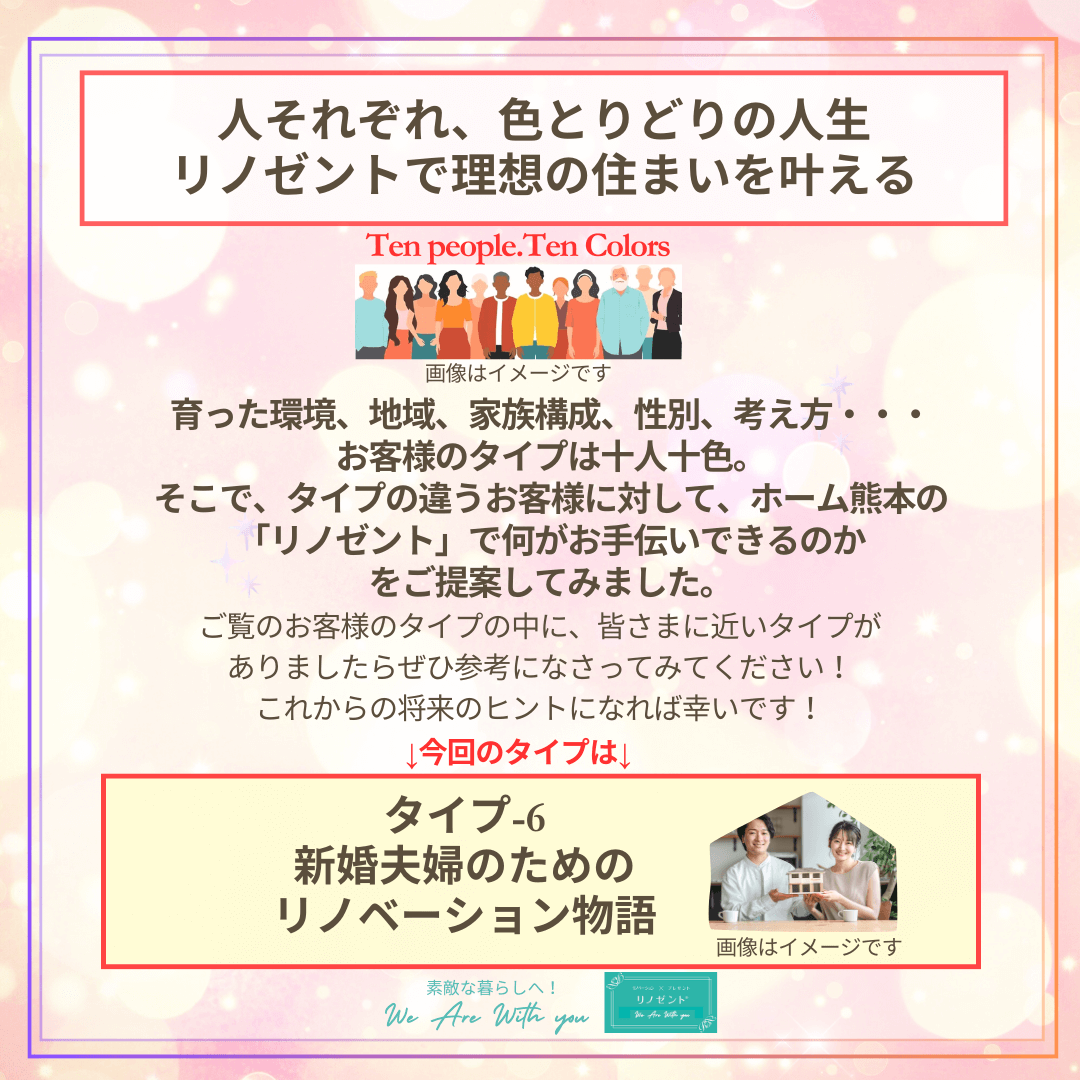 今回のテーマの説明文章とご夫婦の写真