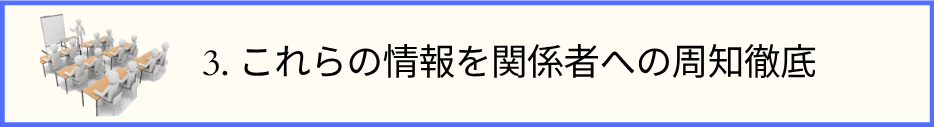 目次No.3のタイトル文と会議している人達の画像
