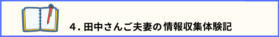 目次4.のタイトル文と、日記帳の画像