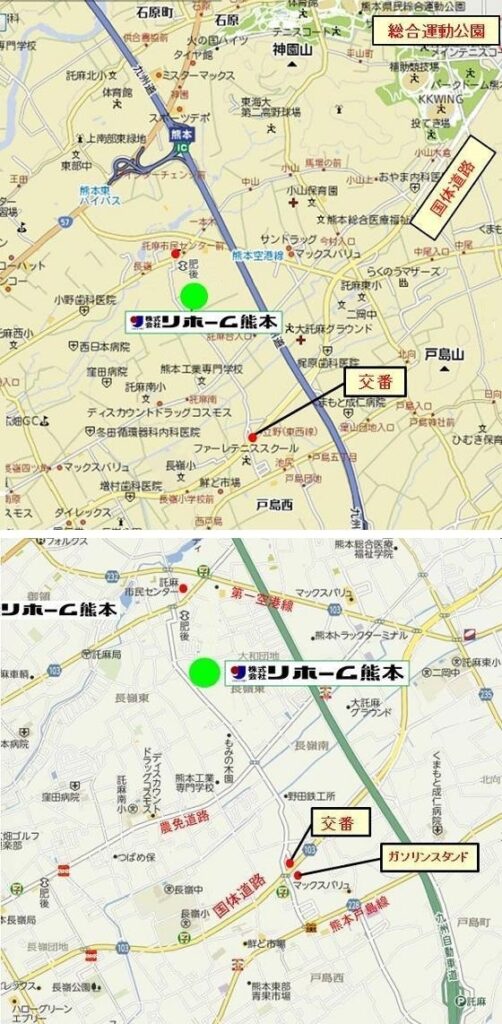 リホーム熊本の地図01