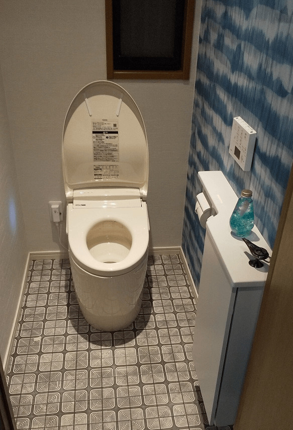 KB様邸リフォーム-2：トイレ改装　熊本県甲佐町